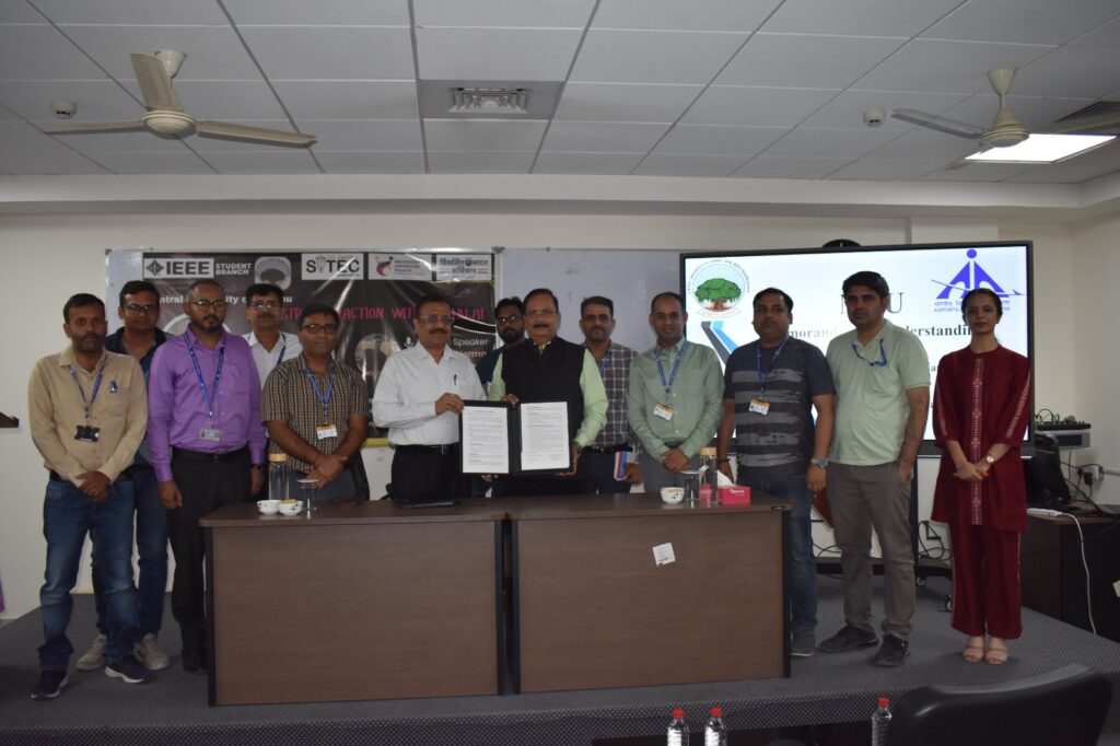 Central University Jammu signs MoU with AAI